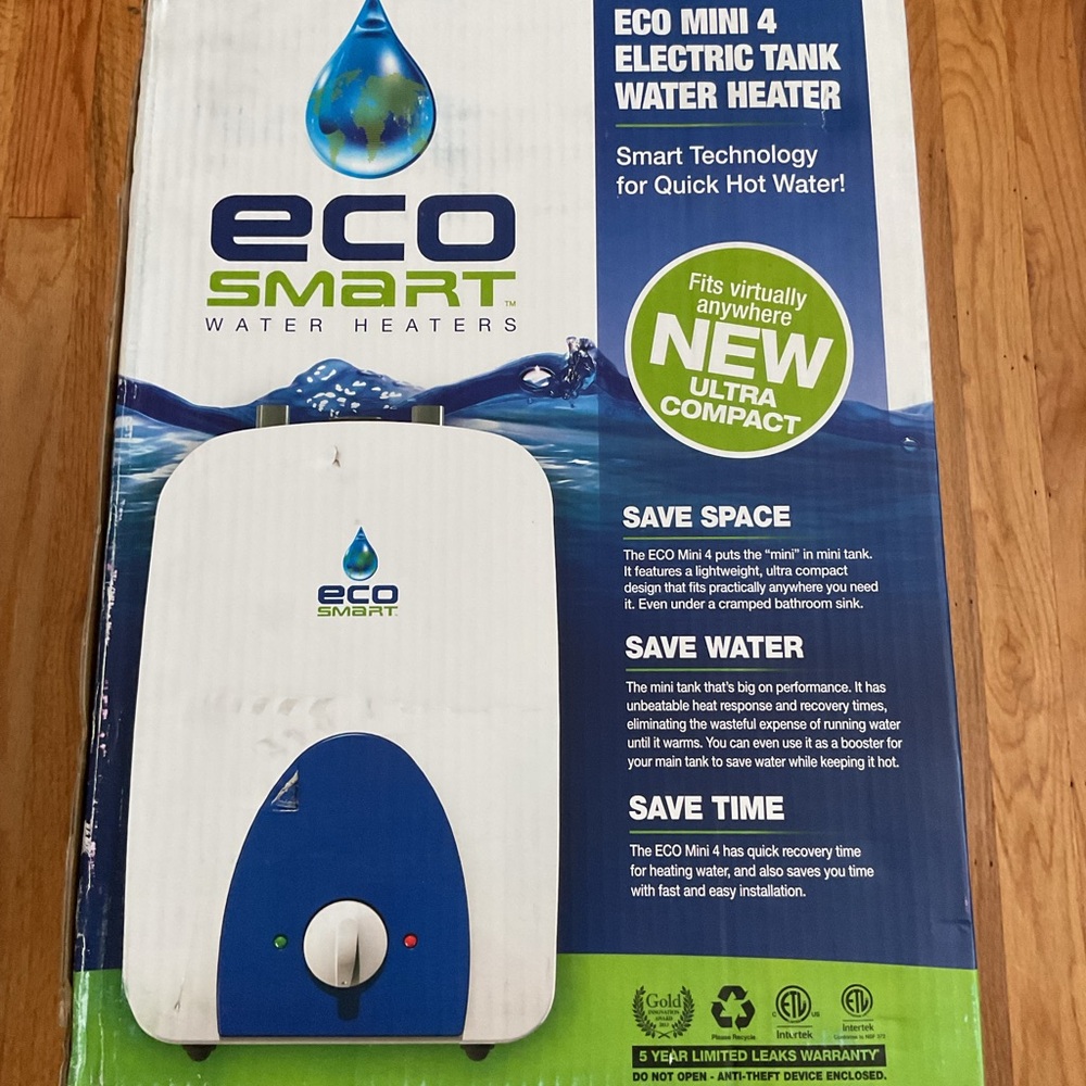 ECO-SMART ECO MINI 4 ELECTRIC TANK WATER HEATER